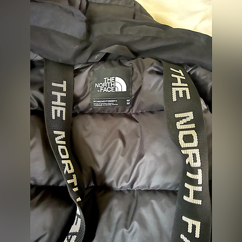 Knee Length Winter Women’s North-face Black Coat.
